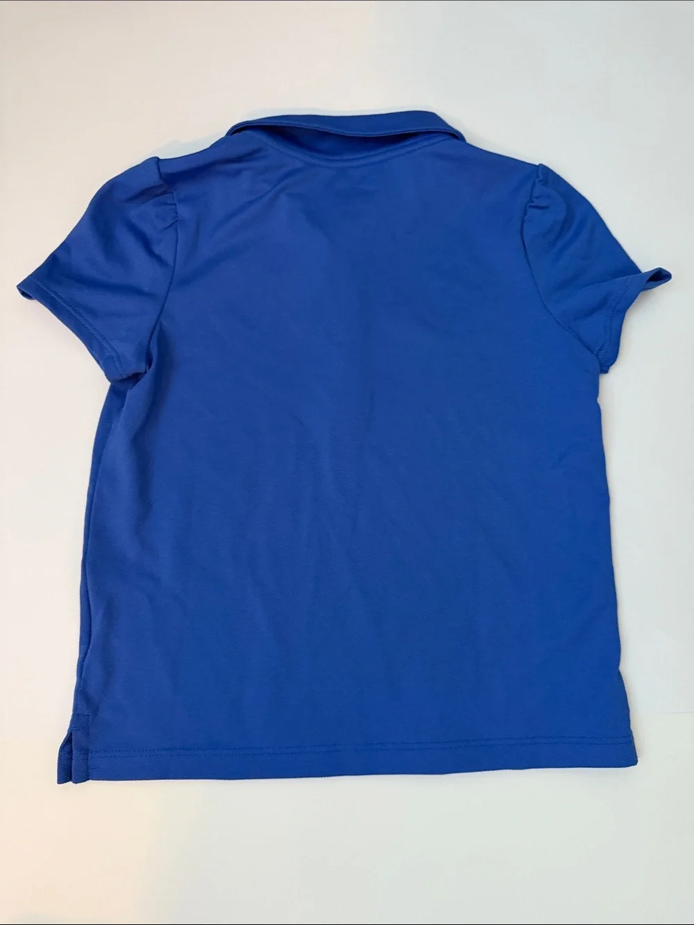 Lilly Pulitzer Girls' Short Sleeve Polo in Royal Blue